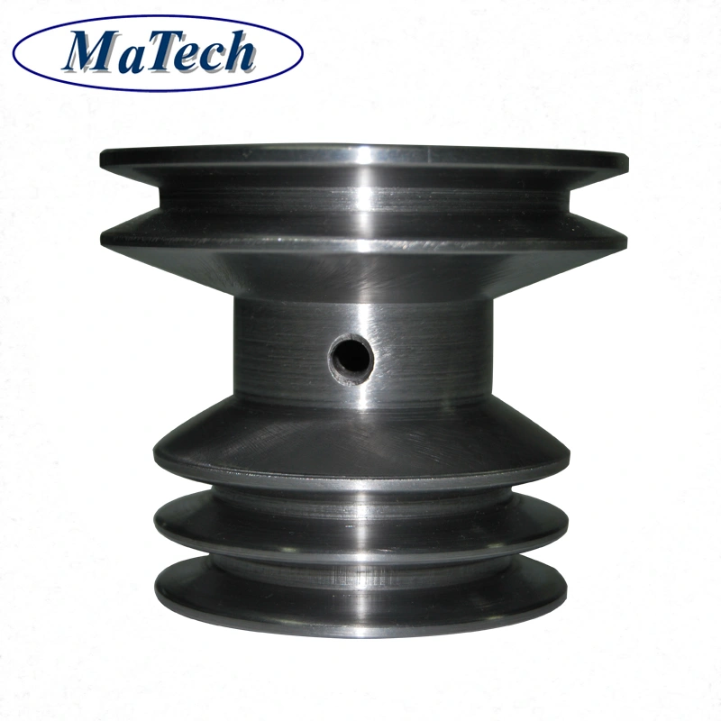 Custom High Precision Pully Wheel CNC Stainless Steel 316 Part