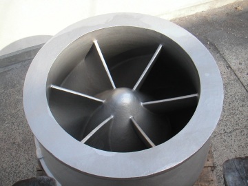 Big double suction pump impeller