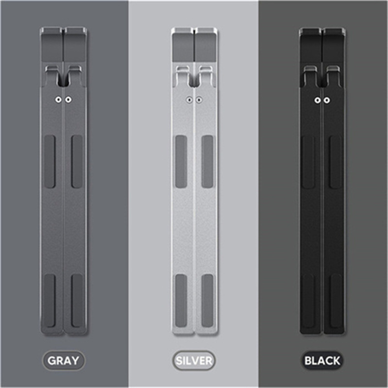 Siver Black Gray Optional Adjustable Protable Laptop Stand