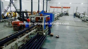 hdpe pipe production line