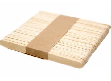Disposable ice popsicle stick