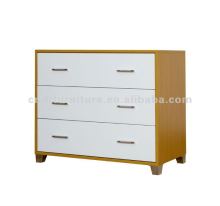 3-drawers wooded cabinet