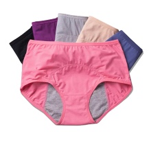 Wholesale High Waist Cotton Briefs for Women and Leakproof Bamboo Panties for Menstruation