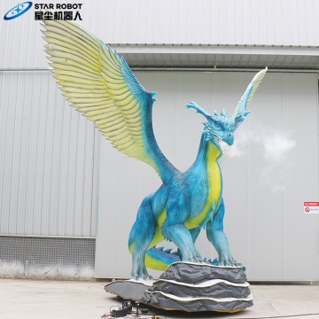 Winter Dragon Animatronic untuk dijual