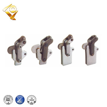 Heavy duty weldable toggle clamps