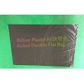 HDPE Rolled Bag Flat Bag Plastic Bag Black Garbage Bag