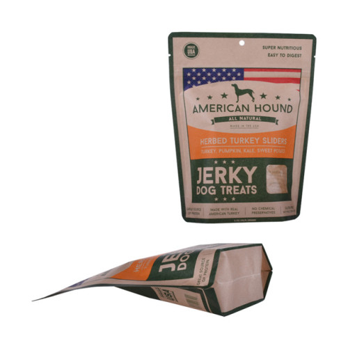 250g Kraft Paper Doypack Beef Jerky Dengan Zipper