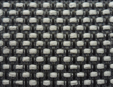 KLD grey and black matrix grill cloth of speaker cabinet