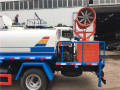 Middelgrote 5cbm watersprinklervrachtwagen voor tuin