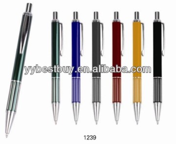 Slogan ballpoint pen metal detectable pens