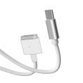 5 دبوس DC CORM CABLE T-Style Plug Fast Charging Power Adapter DC Cables for Magsafe2 Tablet