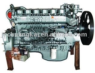 Howo truck engine