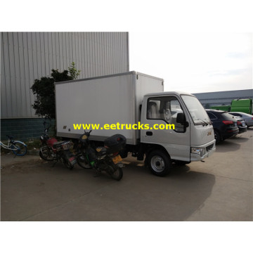 Camions fourgons isolés JAC 2 tonnes