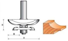 Cove Raised Panel Bit With Back Cutter