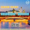 Eisenbahngüterdienste von Guangzhou nach Moskau