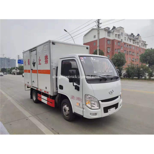 YUEJIN 4x2 10ton gas cylinder delivery truck