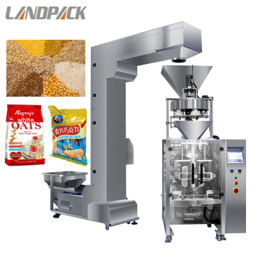 Cereal/oats/oatmeal granule 5 cups volumetric cup filler VFFS vertical packing package machinery