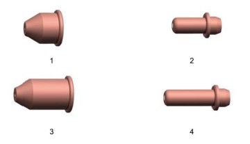 Plasma Consumables For BINZEL ABIPLAS CUT 70