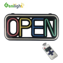 Easy Use Fashional LED Neon Silicone Open Sign 48x25cm