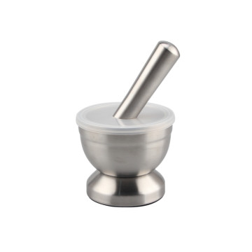 Double Wall non-slip base Mortar and Pestle Set