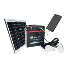 Cheap portable power station generator with solar panel