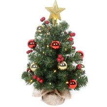 7.5 Green Slim Artificial Led Christmas Tree