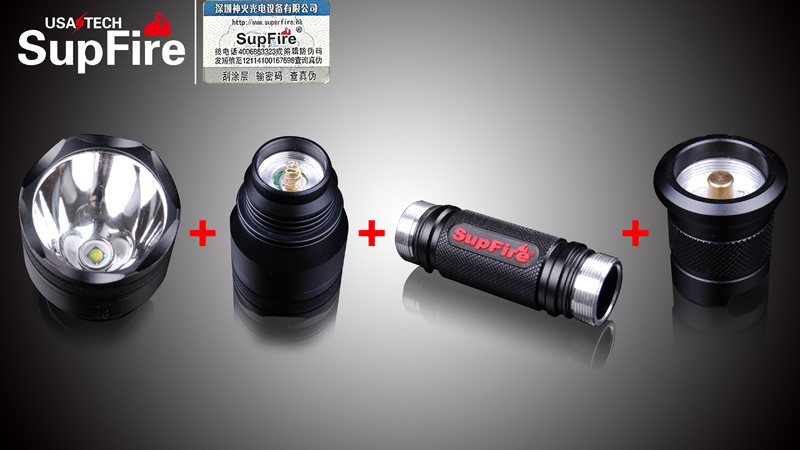 Upgrade New C8-T6 Outdoor LED Rechargeable Mini Torch Light