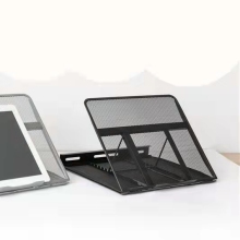 notebook stand desktop frame metal mesh monitor