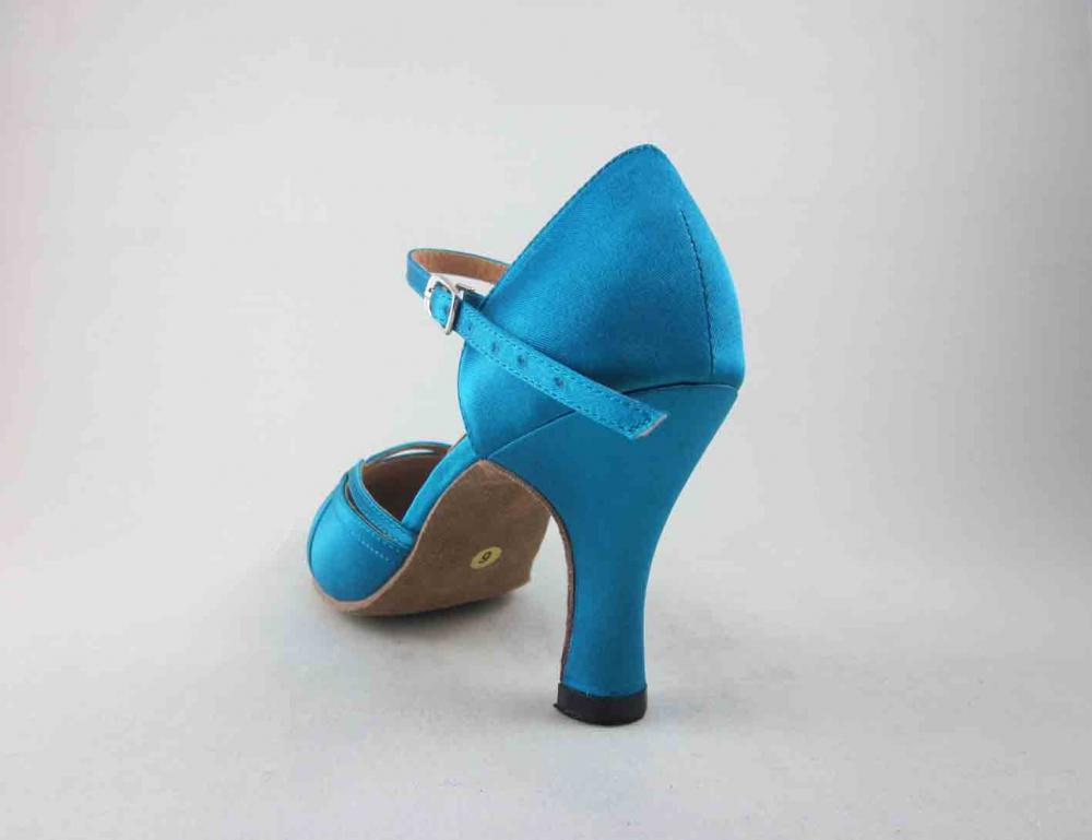 2 5 Inch Blue Dance Heels