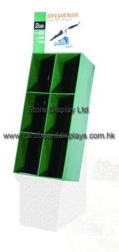 Custom Point Of Purchase Corrugated Pop Displays Retailling Pop Up Booth