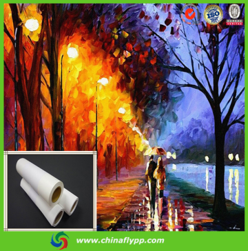 FLY wall paper canvas, painting canvas, solvent & eco solvent canvas