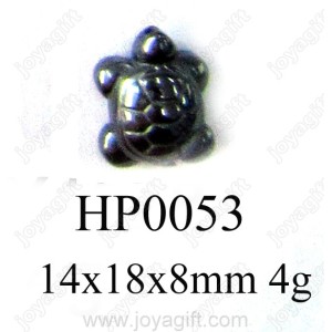 Pendentif tortue hématite