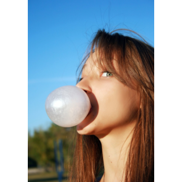 Gum de chewing probiotique sans sucre naturel