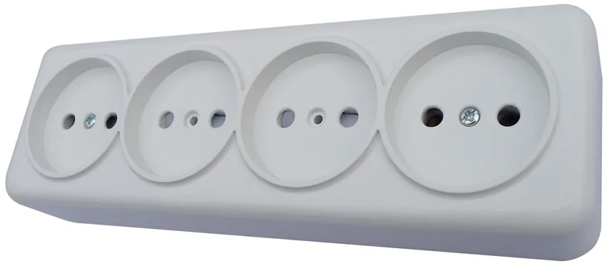 Розетка 5-ст термопласт