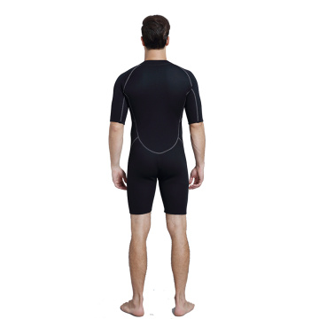 Vùng biển 4/3 mm Neoprene Front Zip Short Summer Wets