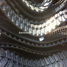 big rubber track, small rubber track, rubber crawler