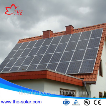 5KW solar power system for whole home electric power using