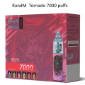 Randm Tornado 7000 por atacado descartável