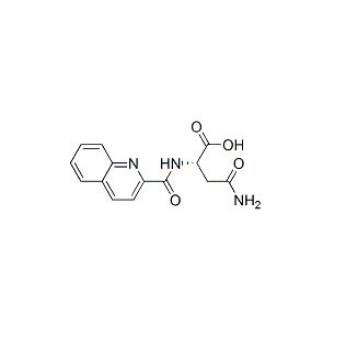 ساكينافير ميسيلات متوسط ​​N- (2-كينولينيلكاربونيل) -L-أسباراجين 136465-98-0