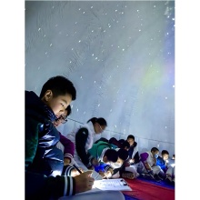 Mobile Planetarium: Black Giant Dome Inflatable Cinema Tent for Schools