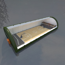 Fast Install Inflatable Basketball Dome With Large Space