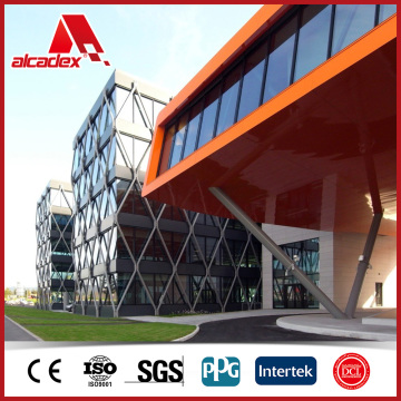 FEVE coated high gloss aluminium composite panel for outdoor cladding