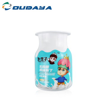 plastic cup small bottle for pudding jelly yogurt candy