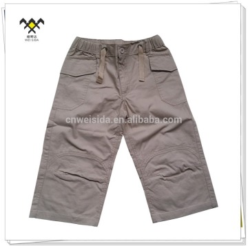 2016 100%cotton twill summer cargo kid shorts