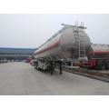 Tri-Axle 30000 33000 Liter Kapasitas Bensin Bergelai Truk Trailer Tanker Bahan Bakar