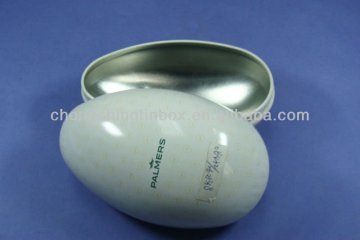 Irregular tin box oval shape tin cans