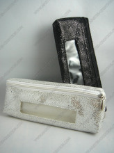 Pencil bag,Sequin gift bag,Silver glossy bag,