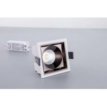 7W 6000K 2.4G Foco Cuadrado Led con Control Remoto-Aluminio