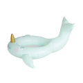 Crianças Narwhal Pool Float Beach Floats Lounge inflável