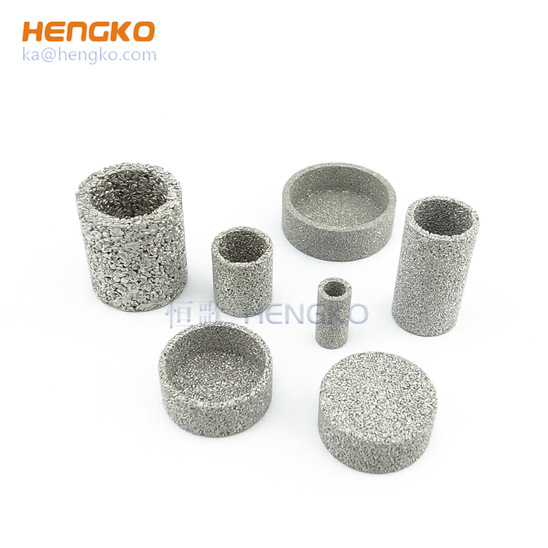 10 15 20 50 90 microns sintered Porous metal SS 316L cup cartridgs filter for industrial filtration & liquid filters